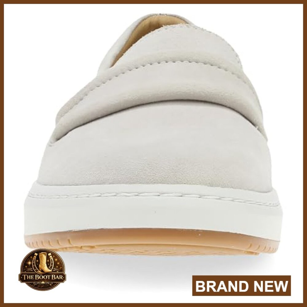 Leather Loafer Sneakers Slip-Resistant Lightweight Everyday Active Shoes - Picture 5 of 7